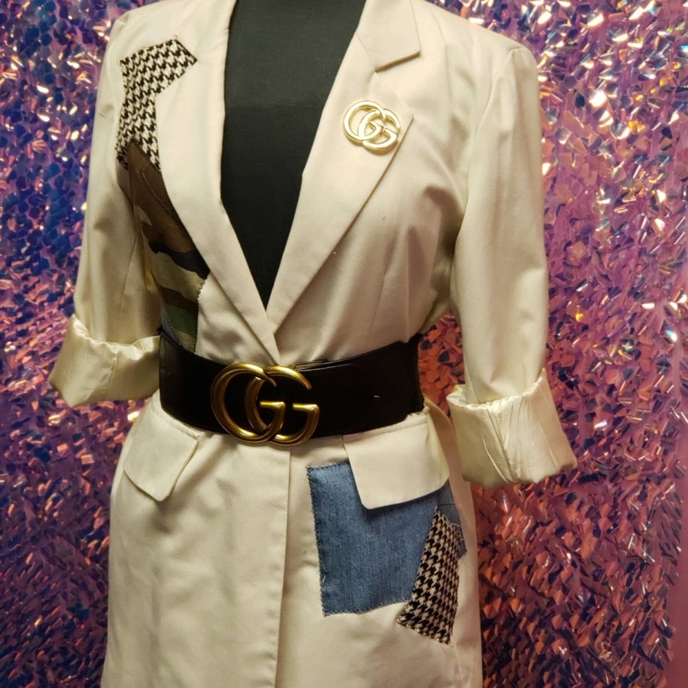 Cream Forever 21 Blazer